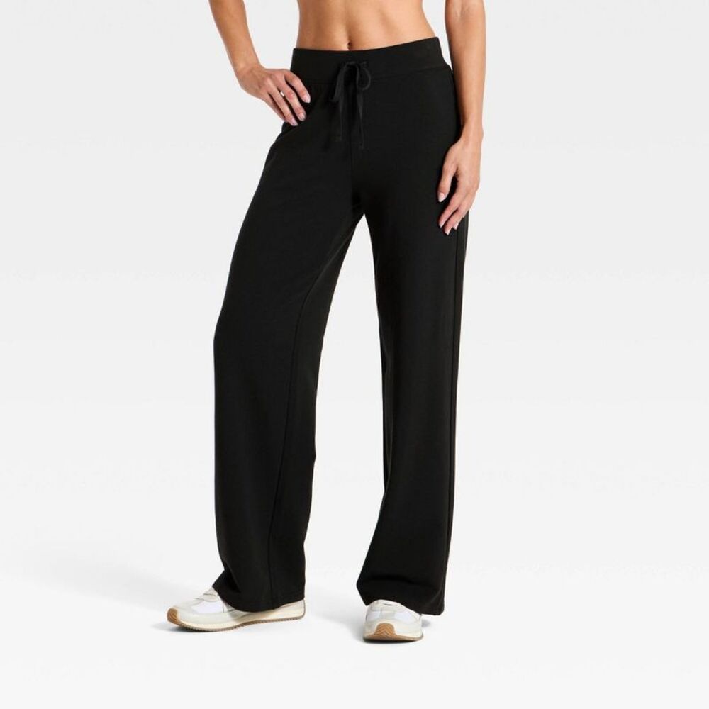 Women's Modal French Terry Sweatpants - All In Motion Black XL